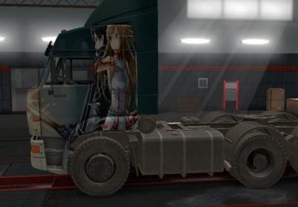 Скин аниме для Кamaz 546465версия 1.0 для Euro Truck Simulator 2 (v1.30.x)