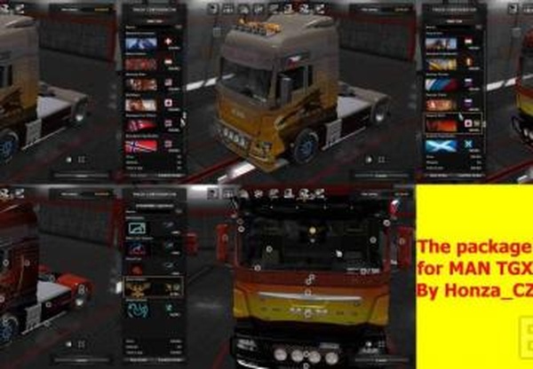 DLC Support for Man TGX 2010версия 1.0 для Euro Truck Simulator 2 (v1.28.x, 1.30.x)