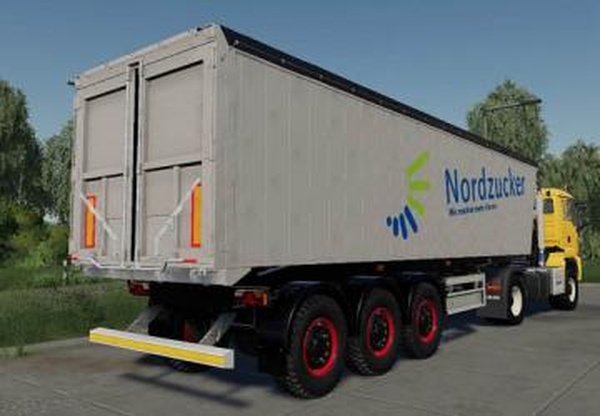 Fliegl Nordzucker Alumuldeверсия 1.0.0.0 для Farming Simulator 2019 (v1.4х)