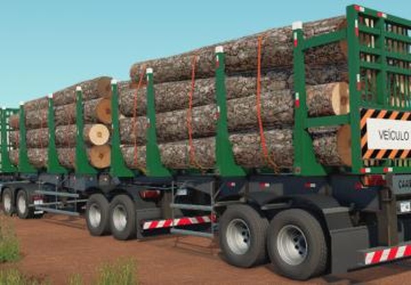 Lizard Bi-Train Forestry Caastorверсия 1.0.0.0 для Farming Simulator 2022