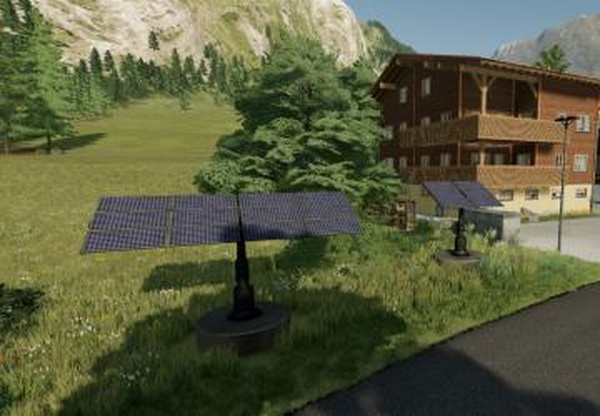 Placeable Solar Panelsверсия 1.0.0.0 для Farming Simulator 2022