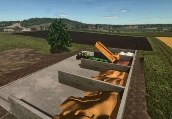 Flat storageверсия 1.0.0.0 для Farming Simulator 2025