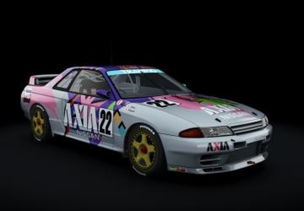 Nissan Skyline BNR32 Gr.A (JTC Div. I)версия 1.4 для Assetto Corsa
