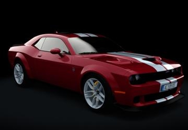 Dodge Challenger SRT Hellcat REDEYE 2018v1.1 для Assetto Corsa