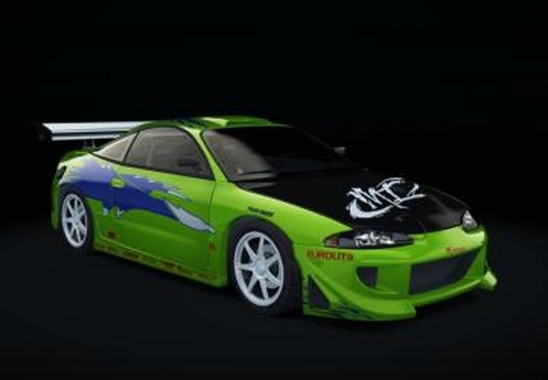 Mitsubishi Eclipse Fast and Furiousверсия 1.0 для Assetto Corsa