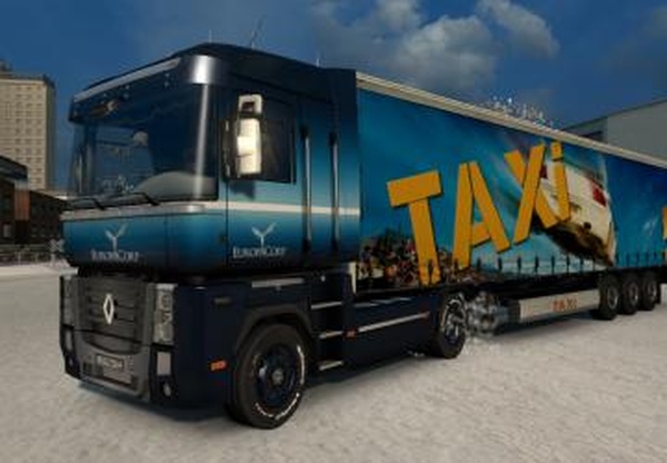 Combo Skin Pack «TAXI-5» for Renault Magnumv1.0 для Euro Truck Simulator 2 (v1.28.x, 1.30.x)