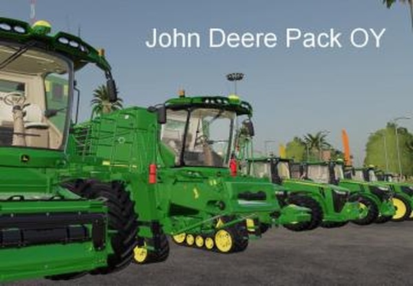 John Deere Pack OYверсия 19.8.1 для Farming Simulator 2019 (v1.4х)