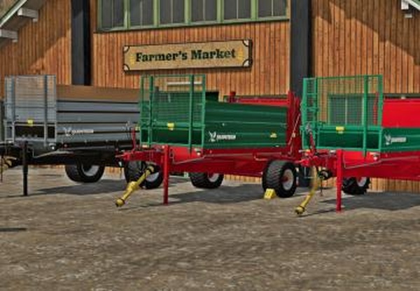 Farmtech Superfex 600 Manure Spreader/Trailerv1.0.0.0 для Farming Simulator 2022
