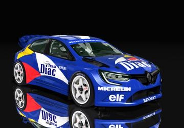 Renault Megane WRCдля Assetto Corsa