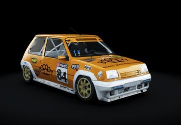 Renault 5 GT Turbo Gr.A Rallyверсия 1.1 для Assetto Corsa