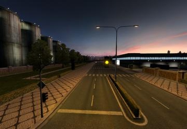 The backup lights + reflective signsверсия 1.4 для Euro Truck Simulator 2 (v1.30.x)