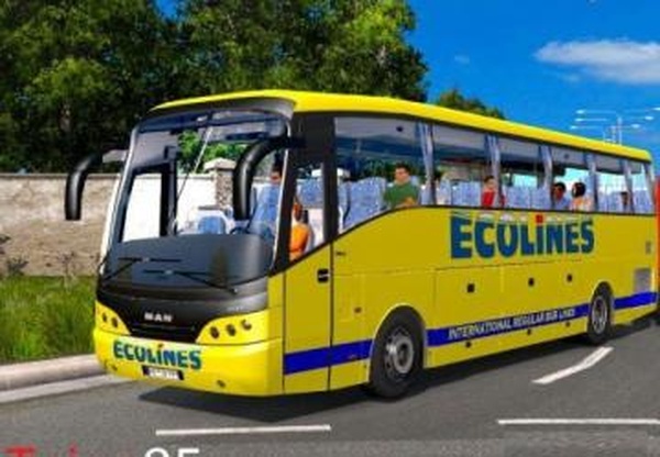 MAN Enigma Caetano в трафикверсия 11.02.18 для Euro Truck Simulator 2 (v1.26.x, - 1.32.х)