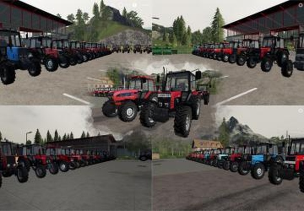 Пак Беларус МТЗверсия 2.0.0.0 для Farming Simulator 2019 (v1.4.x)