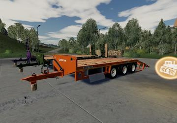 Chieftain Tri Axle Low Loaderверсия 1.0.0.0 для Farming Simulator 2019 (v1.4.x)