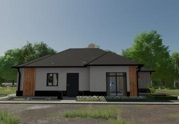 Medium Modern Houseверсия 1.0.0.0 для Farming Simulator 2022 (v1.6x)