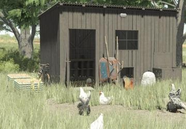 Small Chicken Coop 5x3версия 1.0.0.0 для Farming Simulator 2025