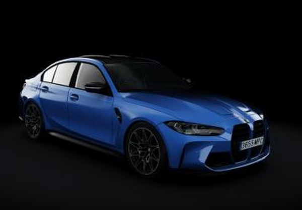 BMW M3 G80 Competitonверсия 2.1 для Assetto Corsa