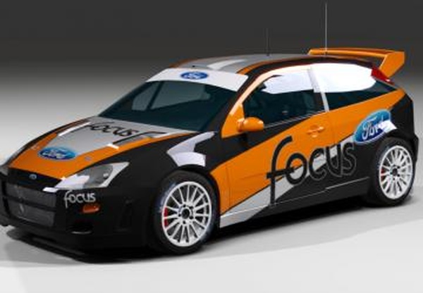 LF WRC 2.0 Ford Focus RS WRC 1999версия 0.8 LF SimRacing & R-GT Mods для Assetto Corsa