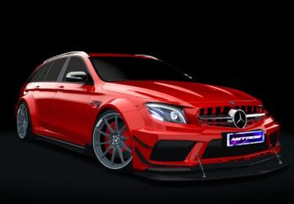 Mercedes E63t 2019 NiiTroZверсия 1.0 для Assetto Corsa