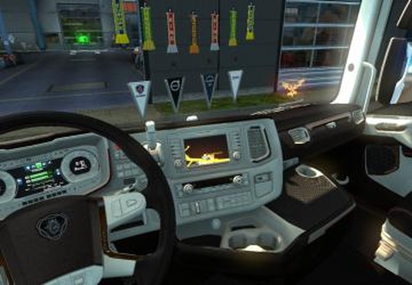 Пак интерьеров для Scania S&R 2016 NGv10.12.18 для Euro Truck Simulator 2 (v1.30.х)