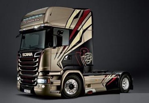 Scania Ghost V8 Soundверсия 3.0 для Euro Truck Simulator 2 (v1.30.x, - 1.36.x)