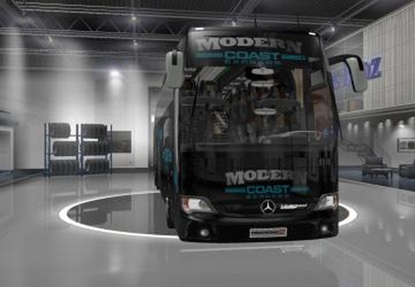 Mercedes-Benz Travego Special 15-17 SHDверсия 09.02.18 для Euro Truck Simulator 2 (v1.28.x, 1.30.x)