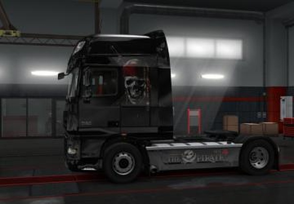 Скин Pirate для DAF XF 105версия 1.0 для Euro Truck Simulator 2 (v1.28.x, 1.30.x)