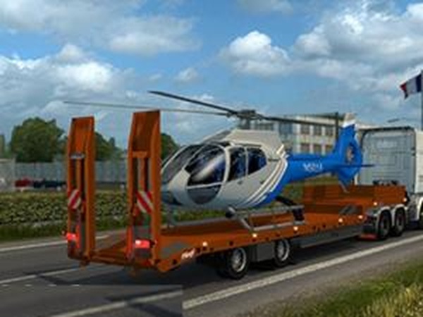 Fliegl Trailerверсия 1.2 для Euro Truck Simulator 2 (v1.28.x, - 1.31.x)