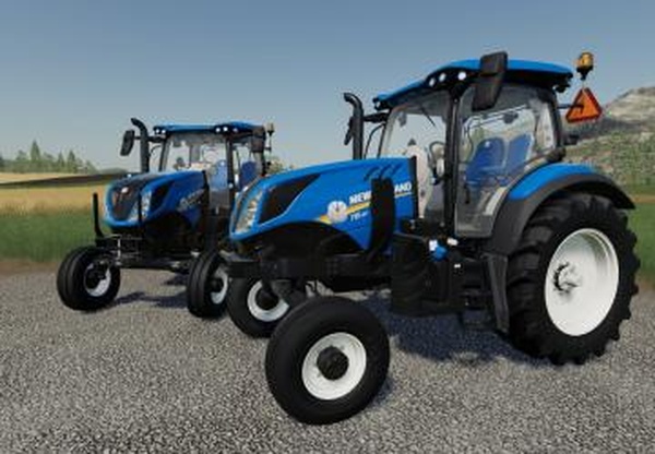 New Holland T6 - 2WDверсия 1.0.0.0 для Farming Simulator 2019 (v1.4х)