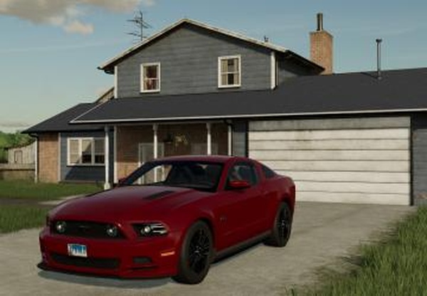 Ford Mustang S197 2013-2014версия 1.0.0.0 для Farming Simulator 2022 (v1.6x)