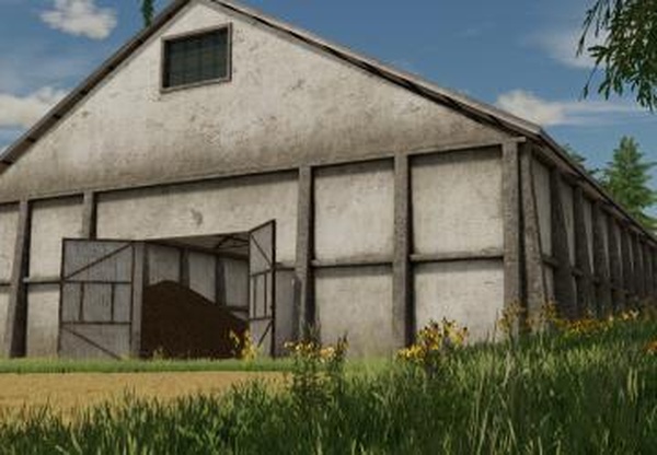Concrete Shed 32x21версия 1.0.0.0 для Farming Simulator 2022