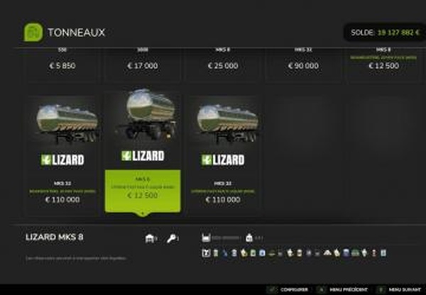 Multifruit tank trailersверсия 1.0.0.0 для Farming Simulator 2025