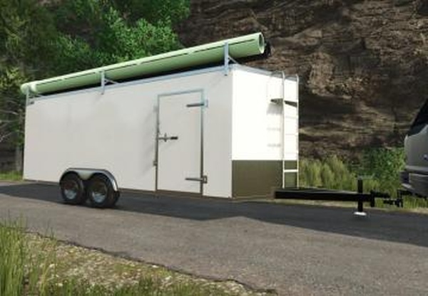 20ft Enclosed Trailerверсия 1.0.0.0 для Farming Simulator 2025