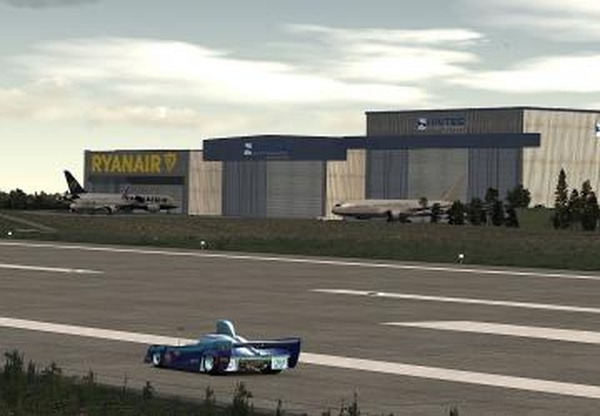 Карта «Frankfurt-Hahn Flughafen»версия 0.99a для Assetto Corsa