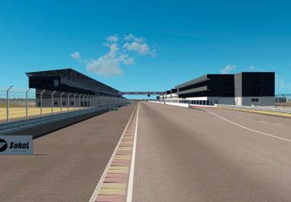 Карта «Sokol International Racetrack»версия 1.02 для Assetto Corsa
