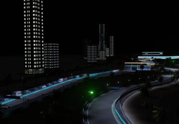 Карта «GPK F1 Layout F1 2022 : AC GPK Jeddah»v1.5 для Assetto Corsa