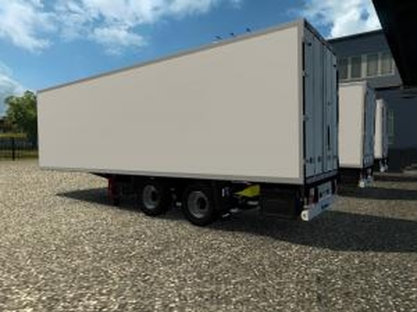 Trailer Krone Cool Liner SDR 27 (2 осный)v1.2 для Euro Truck Simulator 2 (v1.28.x, 1.30.x)