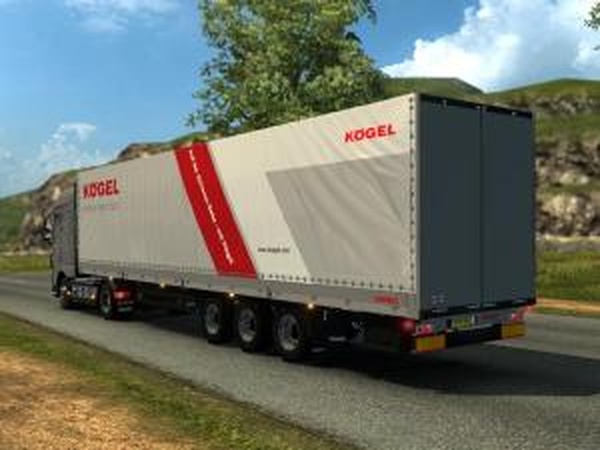 Trailer Kogel Big Maxxверсия 1.2 для Euro Truck Simulator 2 (v1.28.x, - 1.31.x)