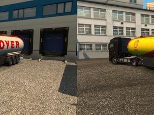 Fuel Cistern Trailerверсия 1.2 для Euro Truck Simulator 2 (v1.28.x, - 1.31.x)