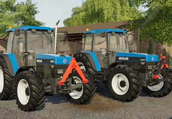 New Holland 40er Packверсия 1.0.0.0 для Farming Simulator 2019 (v1.4х)