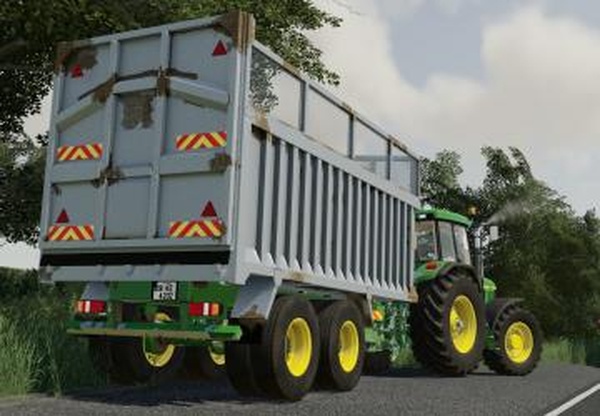 16F Silage Trailerверсия 1.0.0.0 для Farming Simulator 2019 (v1.4.x)