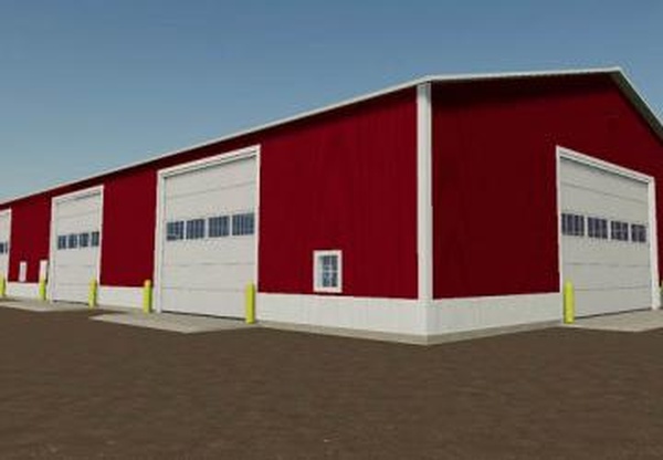 72x160 workshop shedверсия 1.0.0.0 для Farming Simulator 2019 (v1.4х)