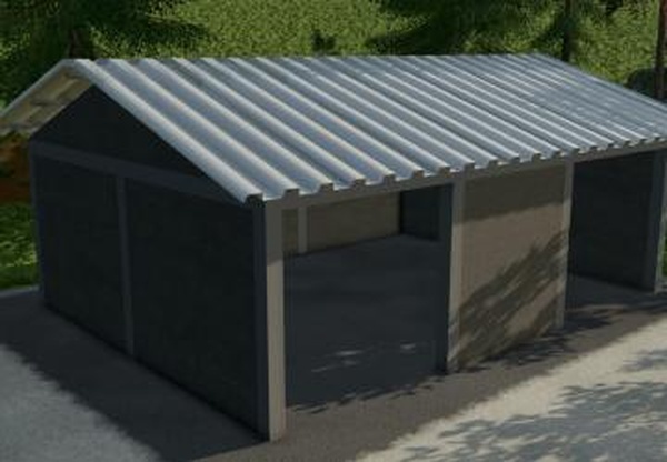 Sheds And Roof Support Pack (Prefab*)версия 1.0.0.0 для Farming Simulator 2022
