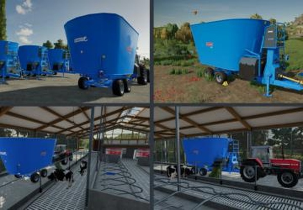 Lizard Forage Wagonsверсия 1.0.0.0 для Farming Simulator 2022