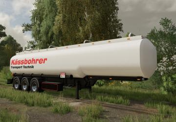 Kassbohrer Fuel Tank Trailerверсия 1.0.0.0 для Farming Simulator 2022 (v1.5x)