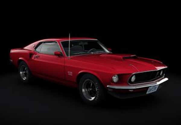 Ford Mustang Boss 429версия 1.01 для Assetto Corsa