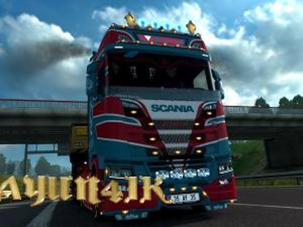 Скин «VOGEL»версия 1.0 для Euro Truck Simulator 2 (v1.30.x)