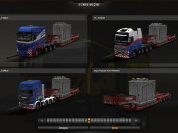 Heavy Haulage Convoy Mod for SCS 8x4версия 1.0 для Euro Truck Simulator 2 (v1.28.x, 1.30.x)