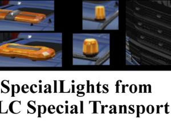Special Lights from DLC Special Transportv1.0 для Euro Truck Simulator 2 (v1.30.x)