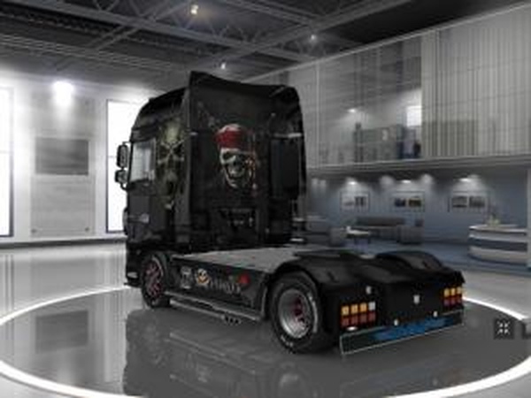 Скин для DAF EURO 6 Piratesверсия 1.0 для Euro Truck Simulator 2 (v1.30.x)